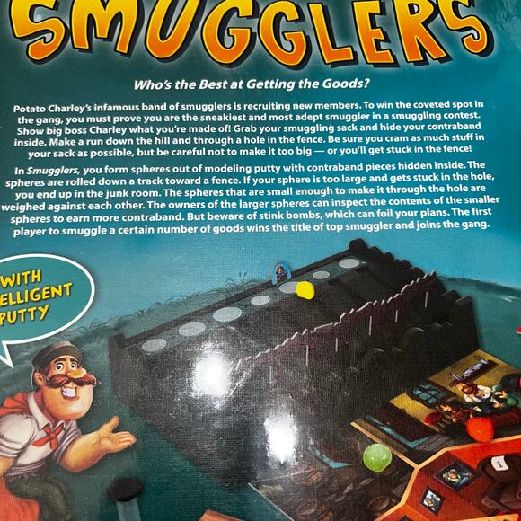 Smugglers Board Game Fence Contraband Strategic Multi-Player Family Fun CHOP NEW - Picture 5 of 5